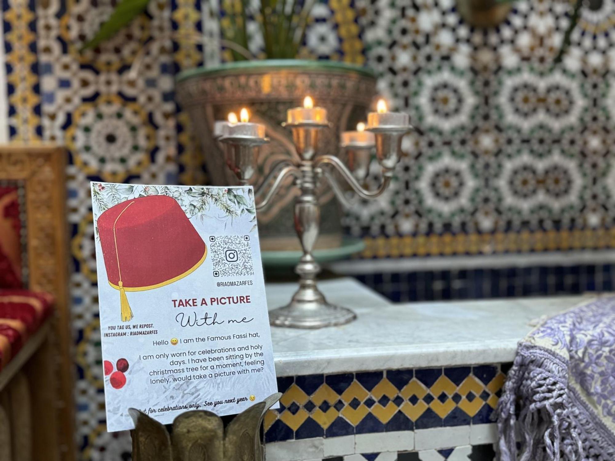 Riad Mazar Fès Exteriör bild